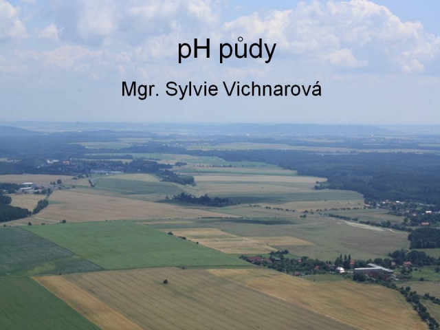 pH půdy