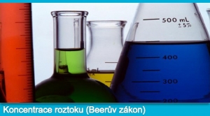 Koncentrace roztoku (Beerův zákon)